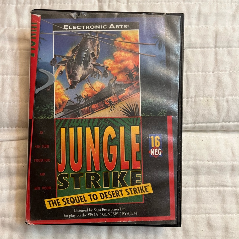 JUNGLE STRIKE Sega Genesis, 1993